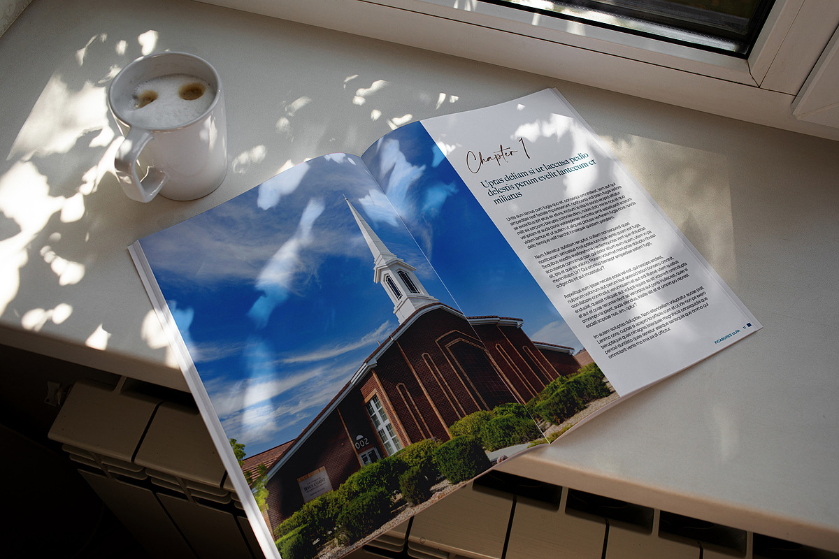 Souvenir Program Template preview 2
