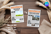 Front Page Newspaper Template, a Magazine Template by ZoloDesignHub (Thumbnail 3 of 7)