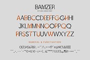 Bamzer Stylish Logo Font, a Sans Serif Font by Typebae (Thumbnail 8 of 9)