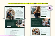 Male Therapist Squarespace Template, a Squarespace Template by Template Twist Shop (Thumbnail 6 of 9)