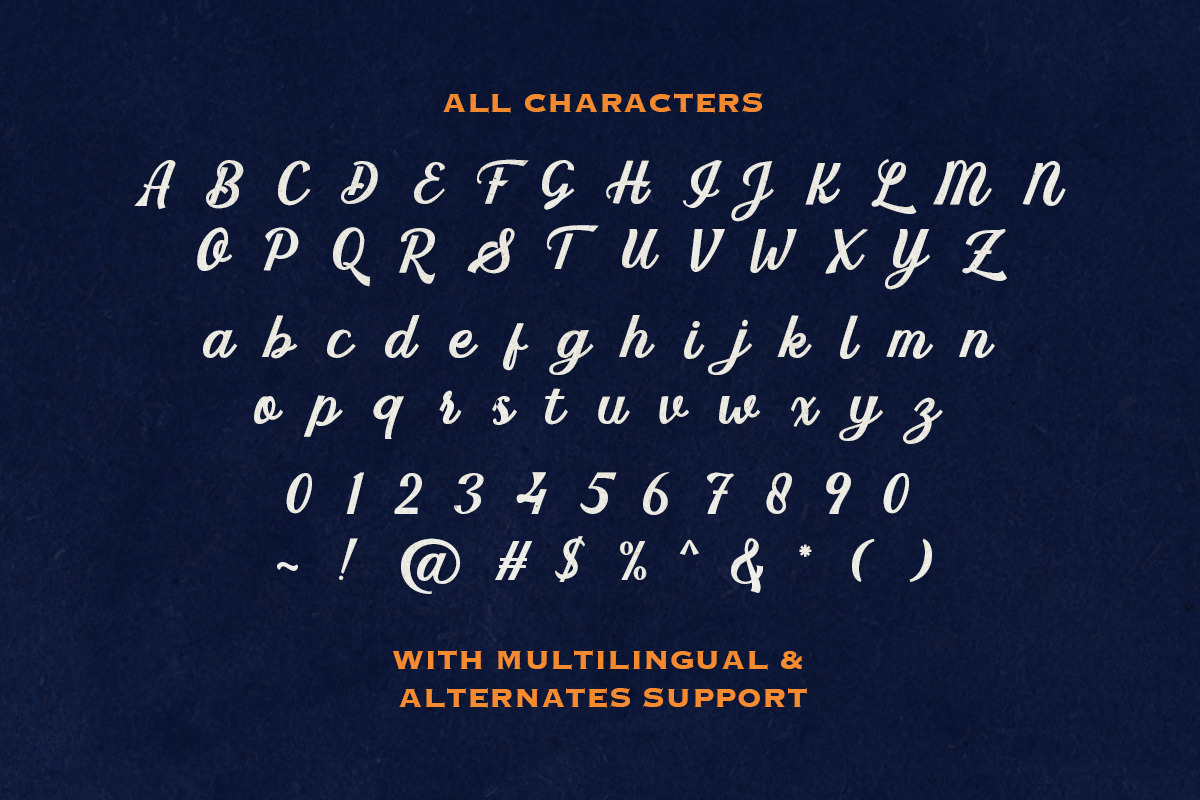 Starlake - Retro Script, a Script Font by Bale Type (Photo 9 of 9)