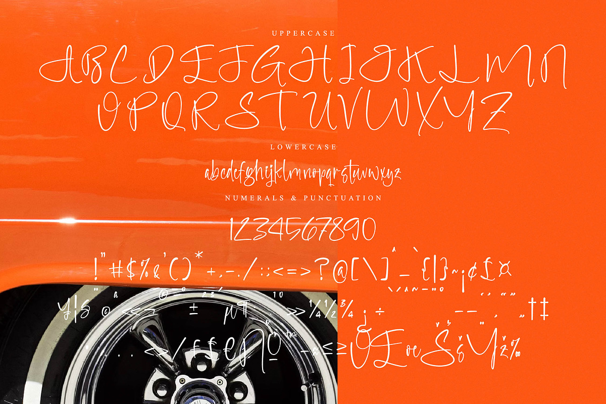Blisk Orage, a Script Font by operatype.co (Photo 14 of 15)