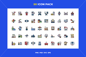 Free time icons, an Outline Icon by Wencory