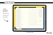 Navy Digital Planner for Goodnotes, a Stationery Template by Bella+Sophia Creative (Thumbnail 3 of 6)