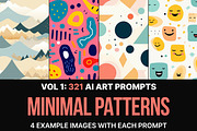 321 Midjourney Prompts for Patterns, a Pattern Graphic by Sevenstyles (Thumbnail 1 of 10)