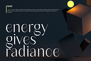 Naura, a Sans Serif Font by Sign Studio (Thumbnail 6 of 11)