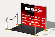 Backdrop Mockup, an Advertising Mockup by Unerispace (Thumbnail 2 of 5)