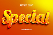 Yellow 3D Gradient,Cartoon Text Effe, a Layer Style Add-On by yokbisayok (Thumbnail 1 of 3)