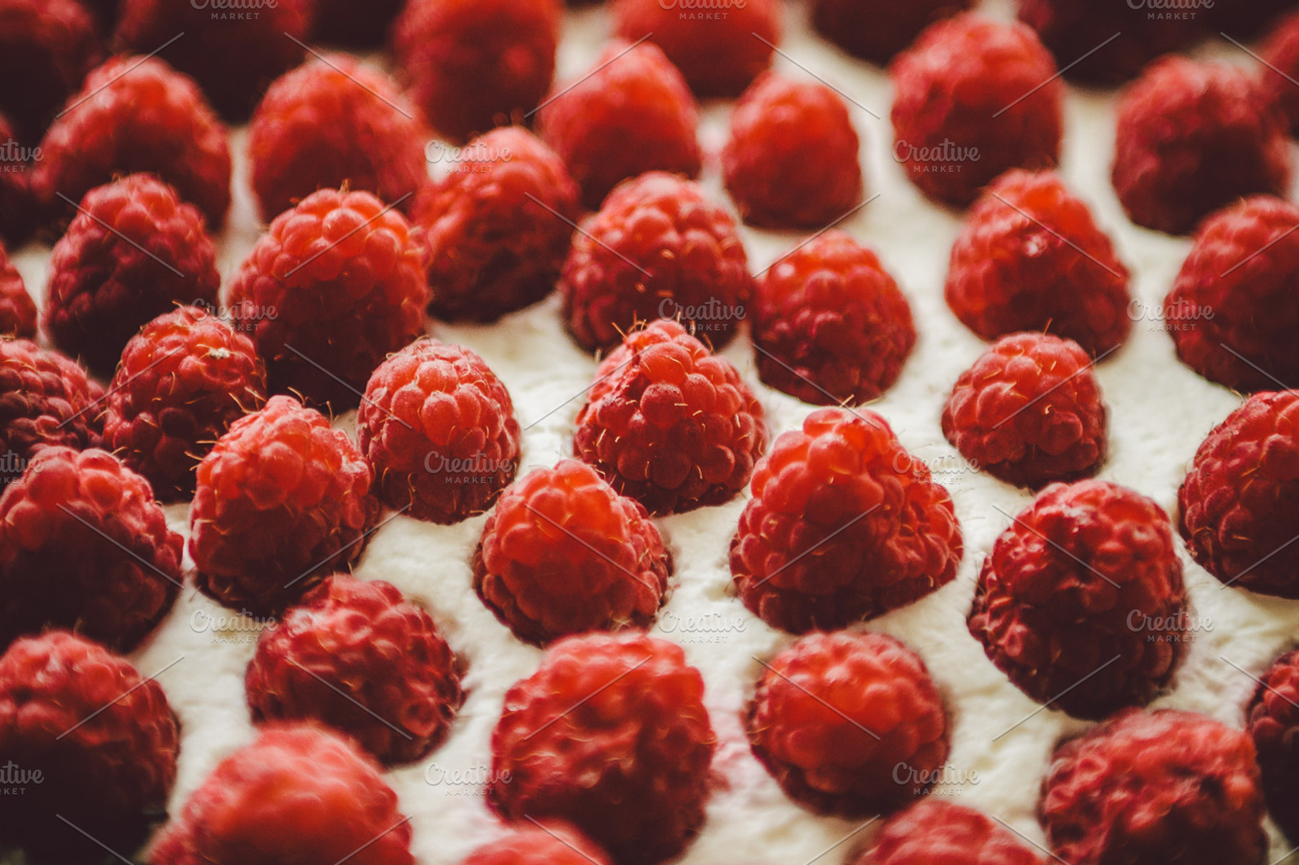 Cake 3 Containing Raspberry Raspberries And Birthday