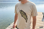Rustic Bass Fishing Illustration, an Object Graphic by SharpMarketplace (Thumbnail 2 of 5)