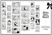 Bows Bows Bows! Chic Card Mockups, a Product Mockup by Muse Mockups (Thumbnail 11 of 12)