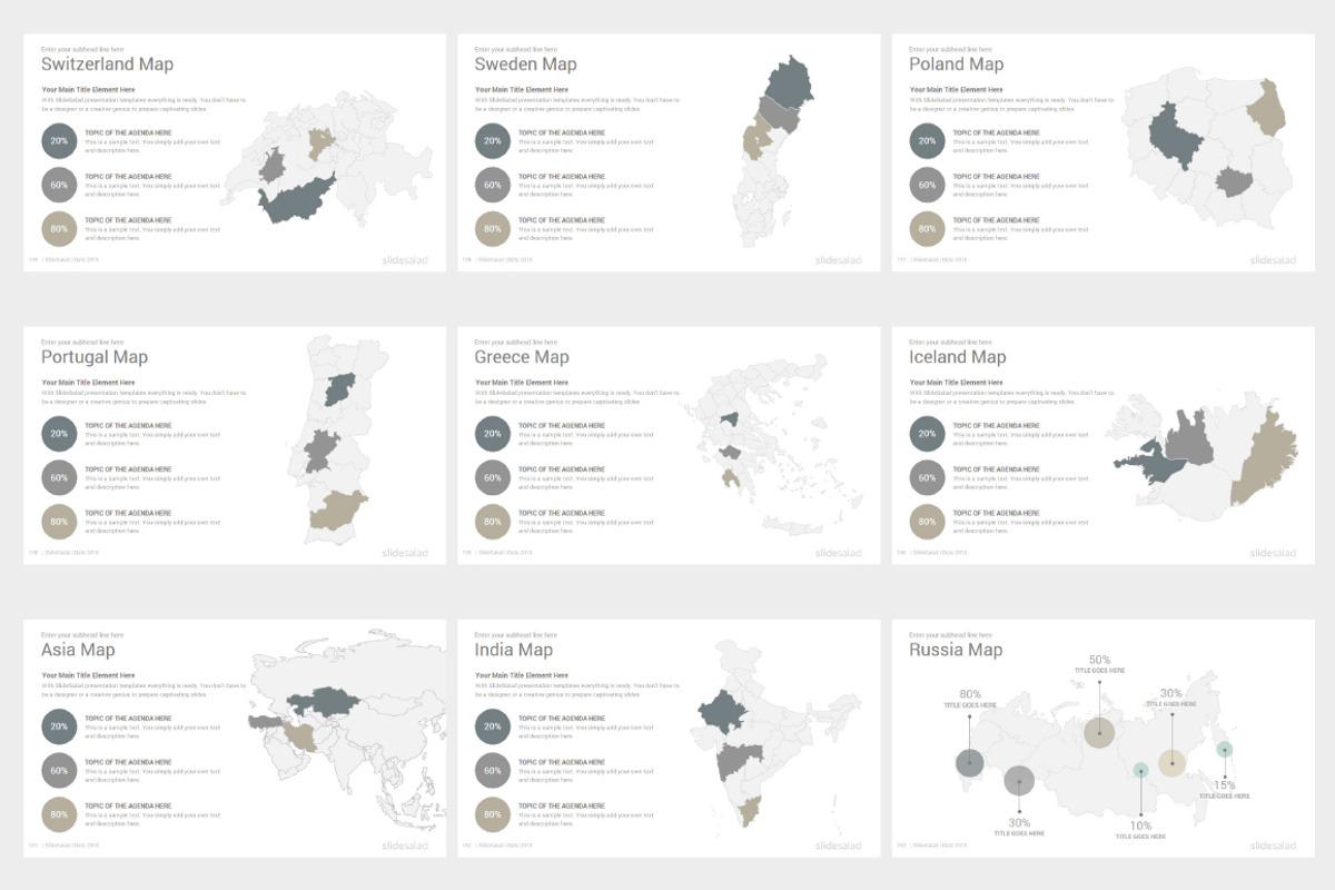 Elegant PowerPoint Template Pack, a Presentation Template by SlideSalad (Photo 22 of 25)