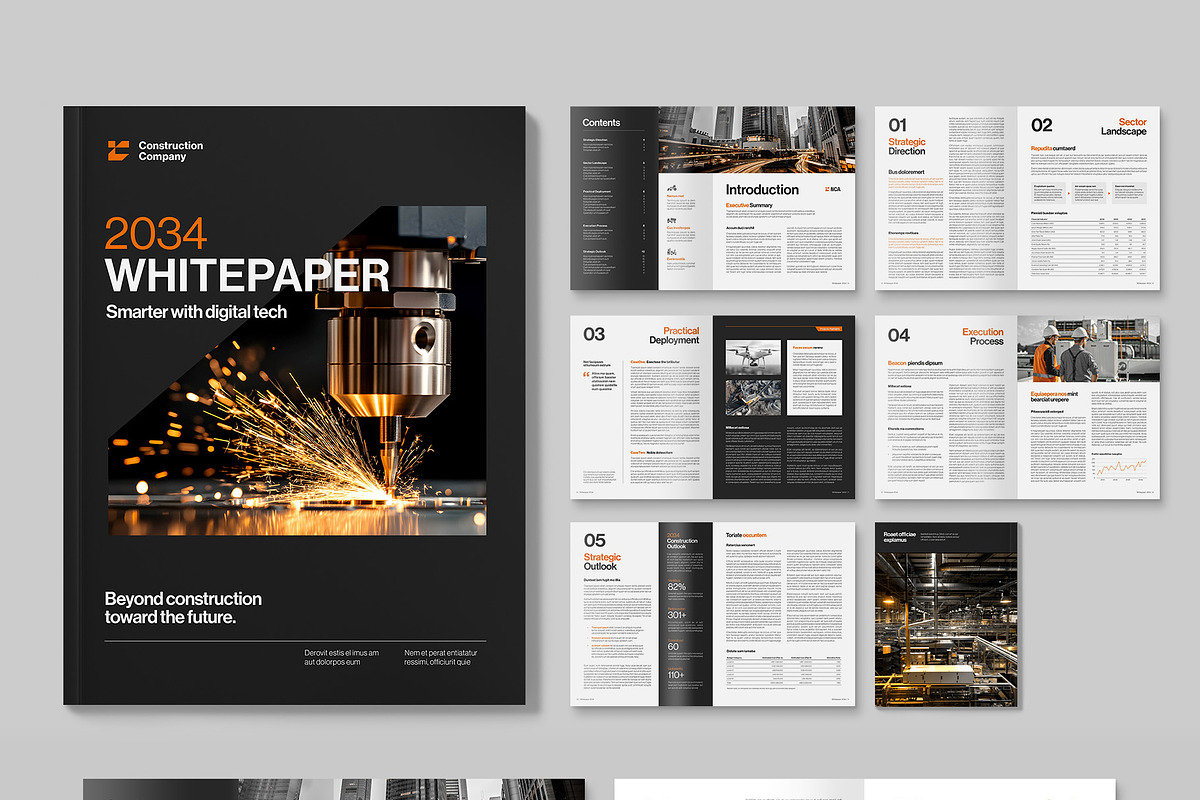 Whitepaper Template, a Brochure Template by BrandPacks (Photo 5 of 5)