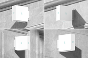 Signboard Square Mock-up, an Advertising Mockup by BLISS DESIGN (Thumbnail 2 of 2)