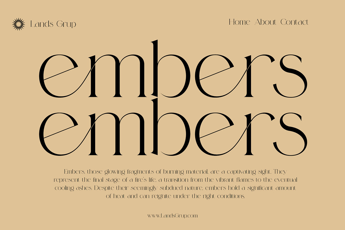 Blasing Aesthetic Serif Font, a Serif Font by Alfinart (Photo 2 of 10)