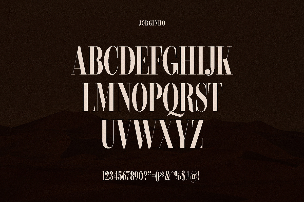 Jorginho Elegant Serif Font, a Serif Font by Perfectype (Photo 10 of 10)