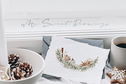 Watercolor Clipart - Cozy Christmas, an Illustration by Beigetime (Thumbnail 8 of 14)