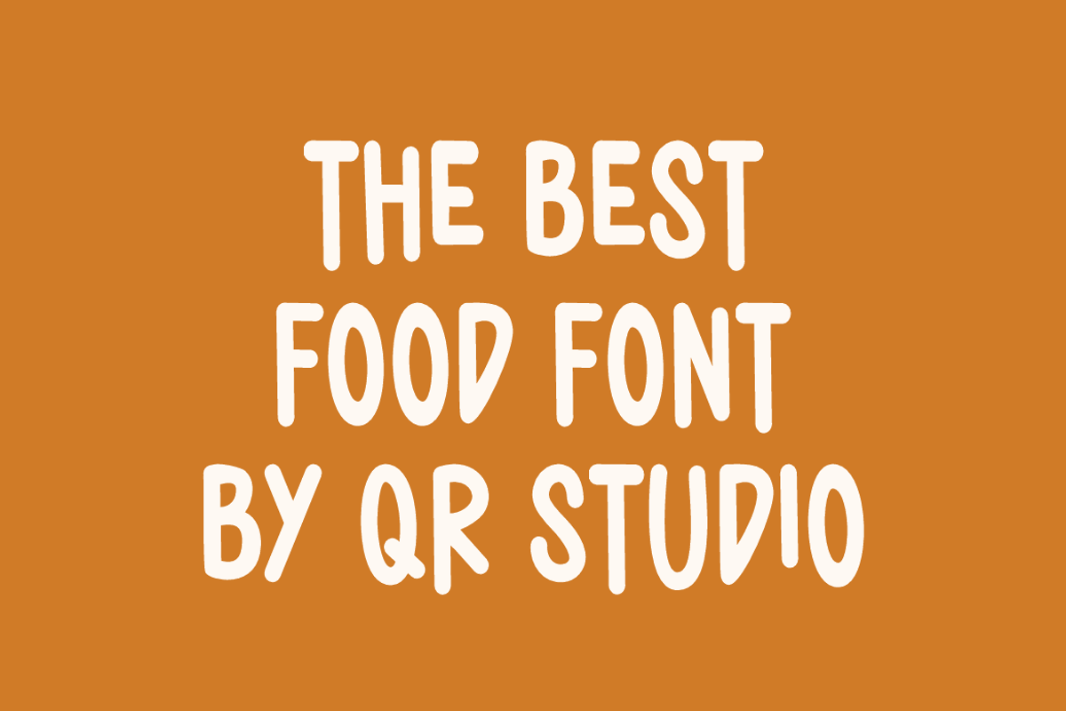 Crispy French - Hand Drawn & Food, a Handwritten Font by QR Design Studio (Photo 4 of 6)