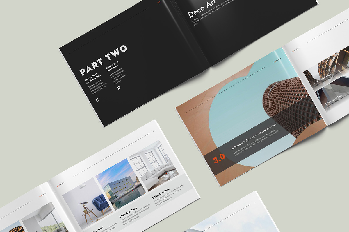 Architecture Portfolio, a Brochure Template by azadcsstune (Photo 3 of 9)