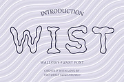 WIST - funny handwriting font, a Serif Font by CHIMERA (Thumbnail 1 of 8)