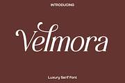 Velmora - Luxury Serif Font, a Serif Font by Luna Shop (Thumbnail 1 of 9)