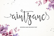 Aintzane Script, a Script Font by Areatype (Thumbnail 1 of 9)