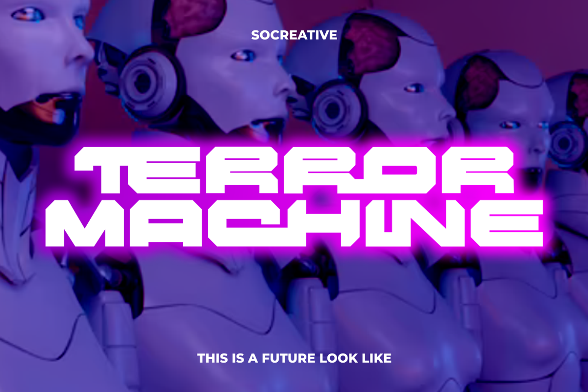 Super Ultra Supra - Futuristic Font, a Font by PutraCetol Studio (Photo 2 of 13)