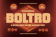 Boltro, a Sans Serif Font by graphicook (Thumbnail 1 of 10)
