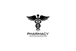 Modern Pharmacy Logo Design