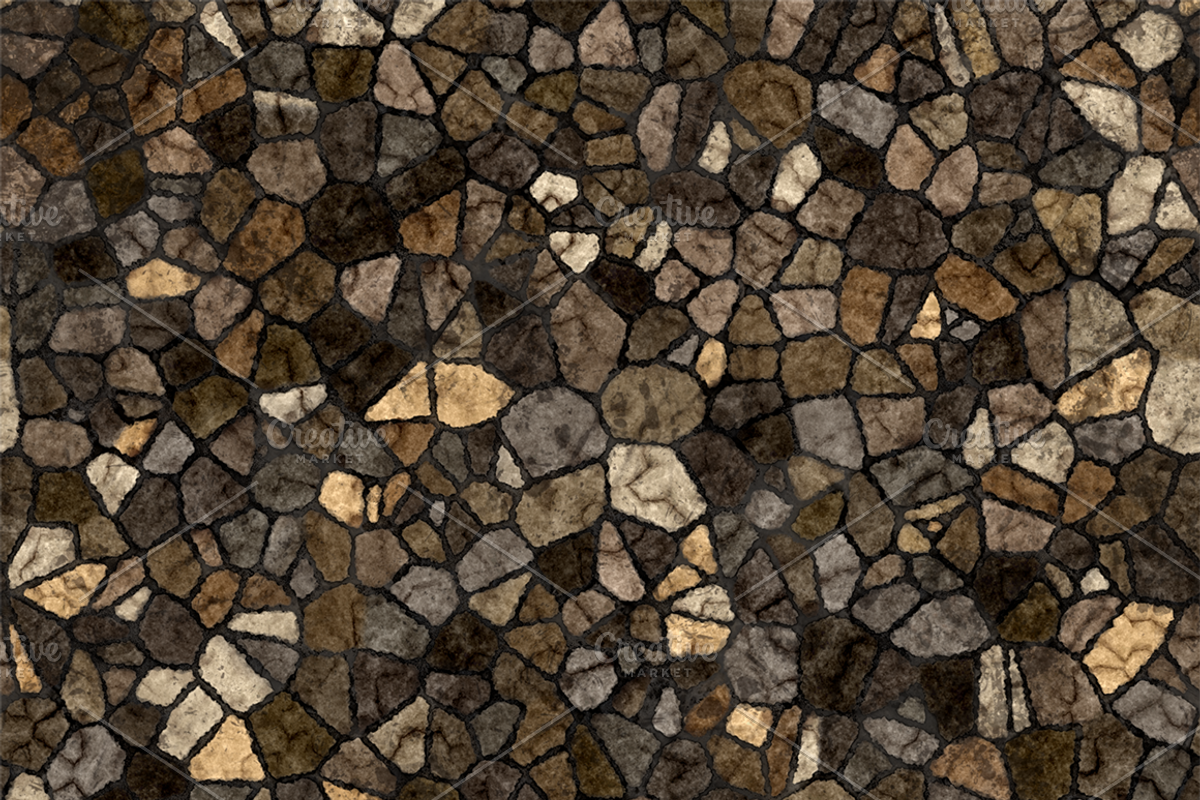 Cobblestone Texture Pack (Tileable), a Texture Graphic by Fiat Lux (Photo 6 of 6)