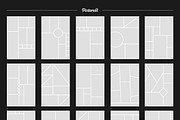 15 Pinterest Mood Board Templates, a Templates & Theme by William Hansen (Thumbnail 4 of 4)