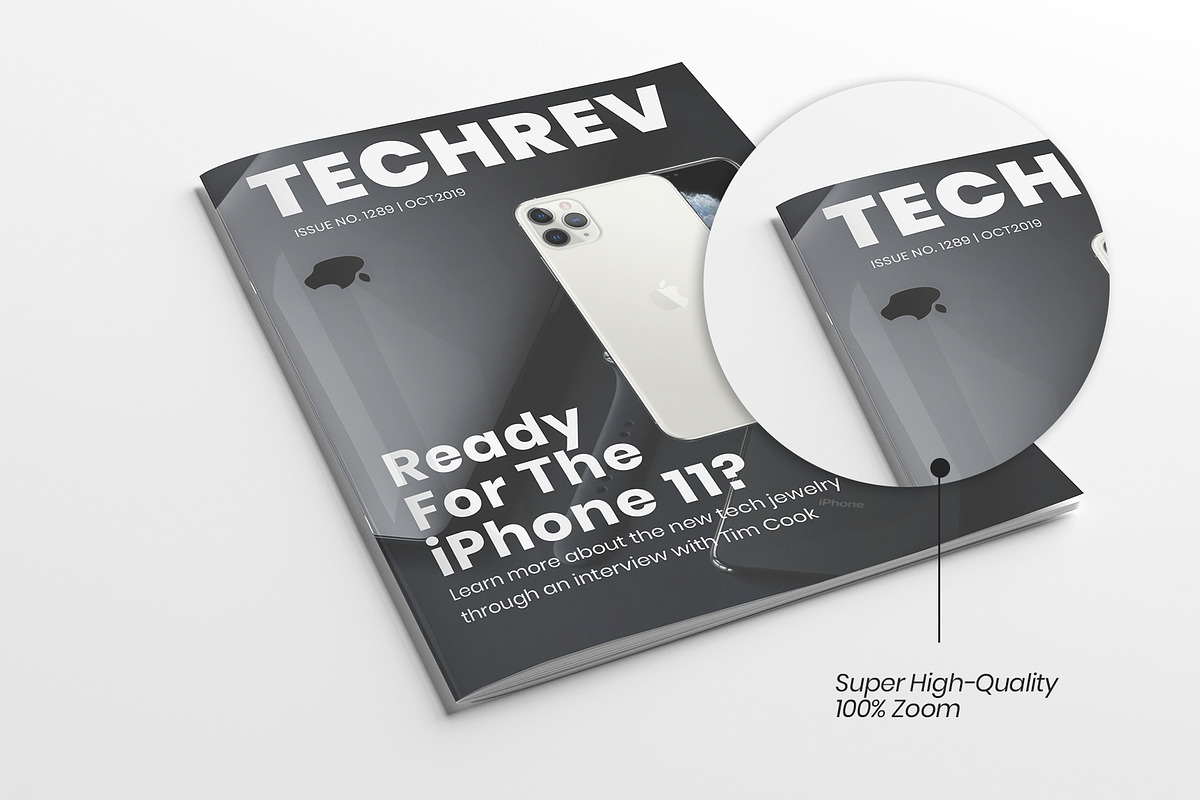 Magazine Cover Mockup, a Books & Magazine Mockup by Graphic Xtreme (Photo 3 of 3)