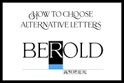 Berold - Artistic Serif Font, a Serif Font by Joko Setiono (Thumbnail 15 of 15)
