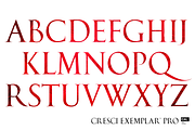Cresci Exemplar Pro, a Serif Font by California Type Foundry (Thumbnail 4 of 9)