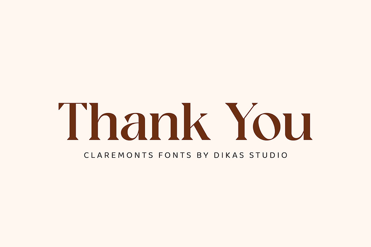 Claremonts, a Serif Font by Dikas Studio (Photo 8 of 8)