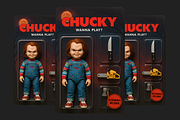 Halloween Action Figures Bundle PNG, an Object Graphic by Nina Shaw (Thumbnail 15 of 18)