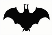 bat silhouette design bundle, an Illustration by Designs_River (Thumbnail 4 of 9)