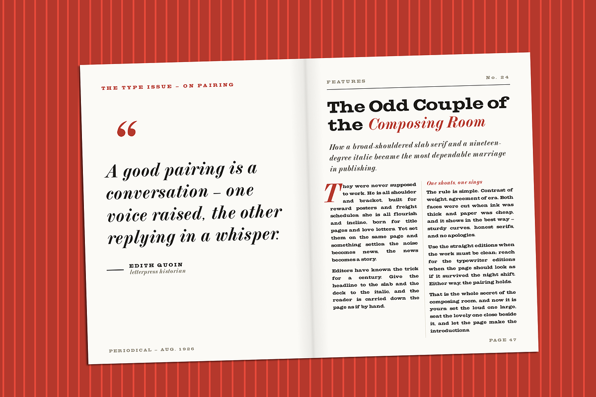 Vintage Press Font Duo, a Serif Font by Lilithcollageart (Photo 11 of 16)