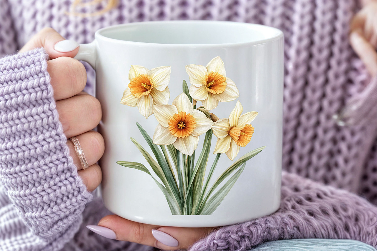 Vintage Flowers Sublimation Bundle, an Illustration by Pixels.Craft (Photo 7 of 7)