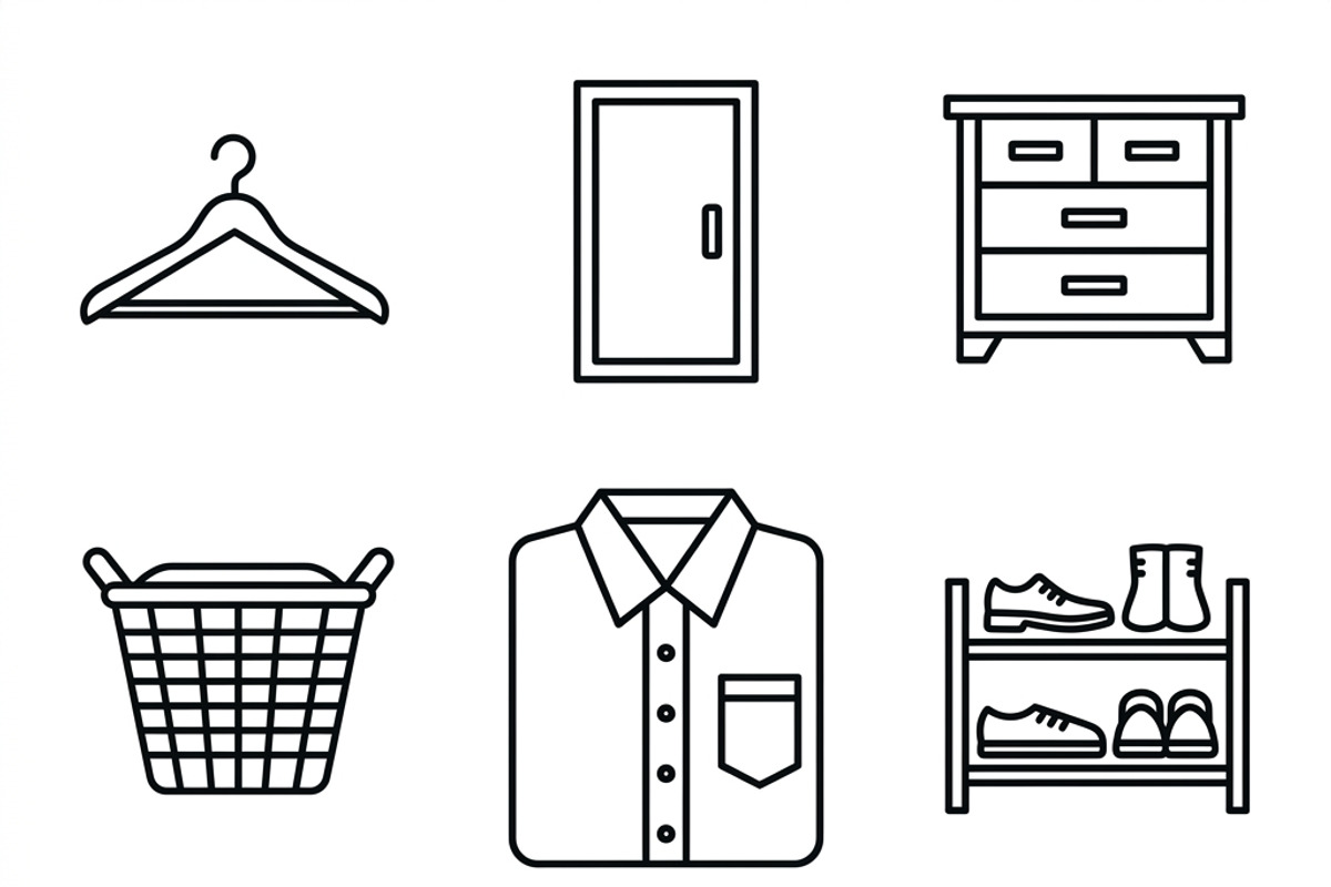 Bundles Set Laundry Vector Icons, an Outline Icon by adenpinkstore (Photo 7 of 10)