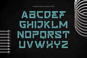Groke Sport- Techno Logo Font, a Sans Serif Font by Nirmana Visual (Thumbnail 4 of 10)
