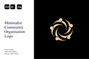 Luxury Community Organisation Logo, a Branding & Logo Template by Luxury Logos (Thumbnail 1 of 4)