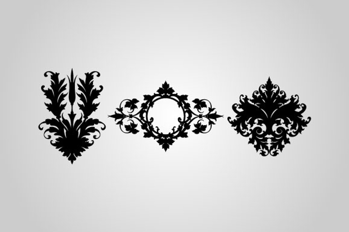 50 Ornamental Flourishes (Vector), an Object Graphic by BIOWORKZ (Photo 3 of 4)