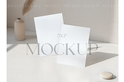 Minimal Neutral Card Mockup Set, a Product Mockup by MockupWizard (Thumbnail 1 of 3)