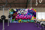FITNESS GYM Mockup 04, an Advertising Mockup by Northern Kraft (Thumbnail 4 of 5)
