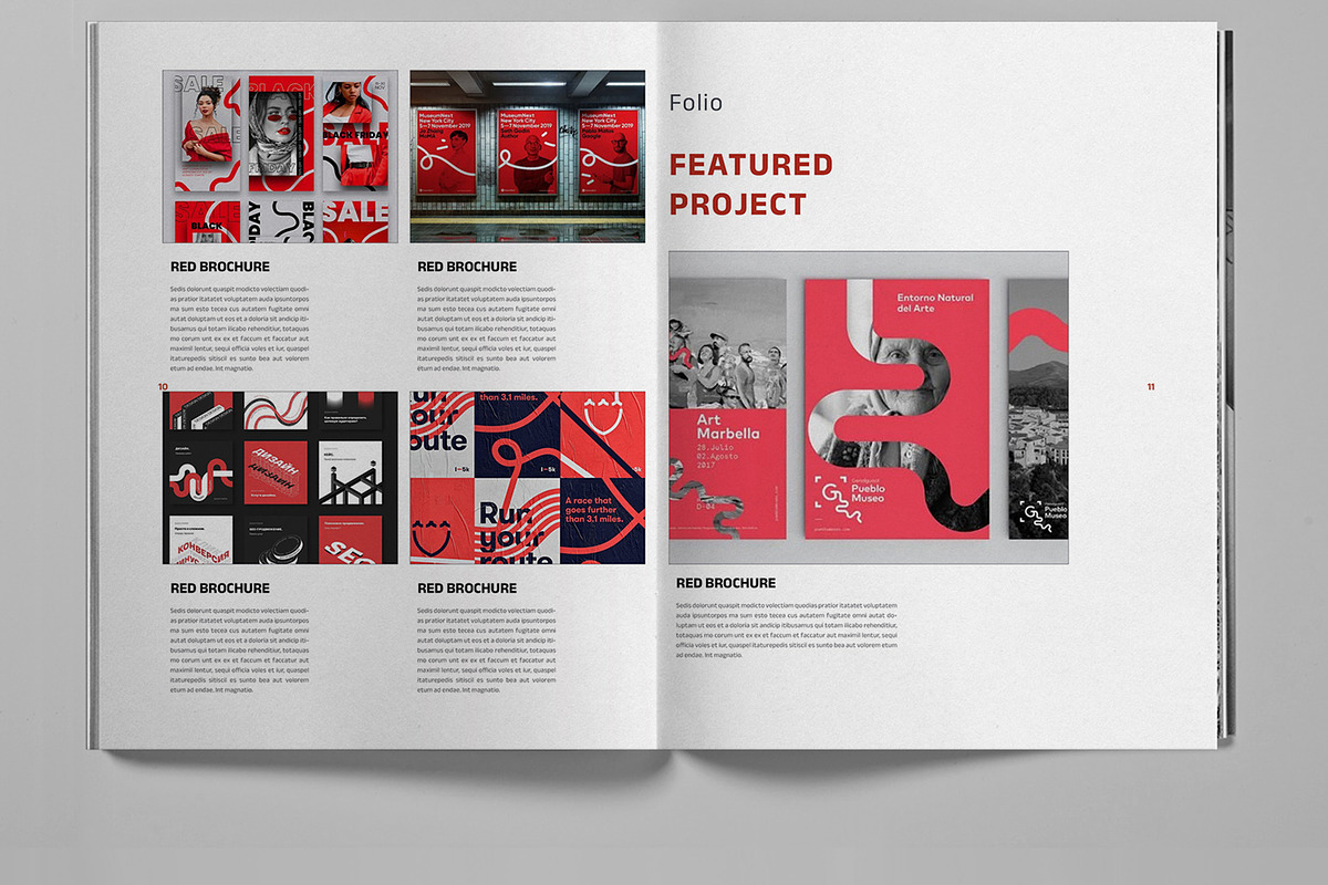 Red Marketing Studio Brochure, a Brochure Template by Boris Cupac (Photo 7 of 7)