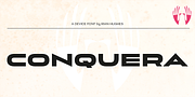 Conquera, a Sans Serif Font by Device (Thumbnail 2 of 8)