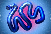 3D GALAXY BLUE Objects, an Object Graphic by angelainthefields (Thumbnail 9 of 11)