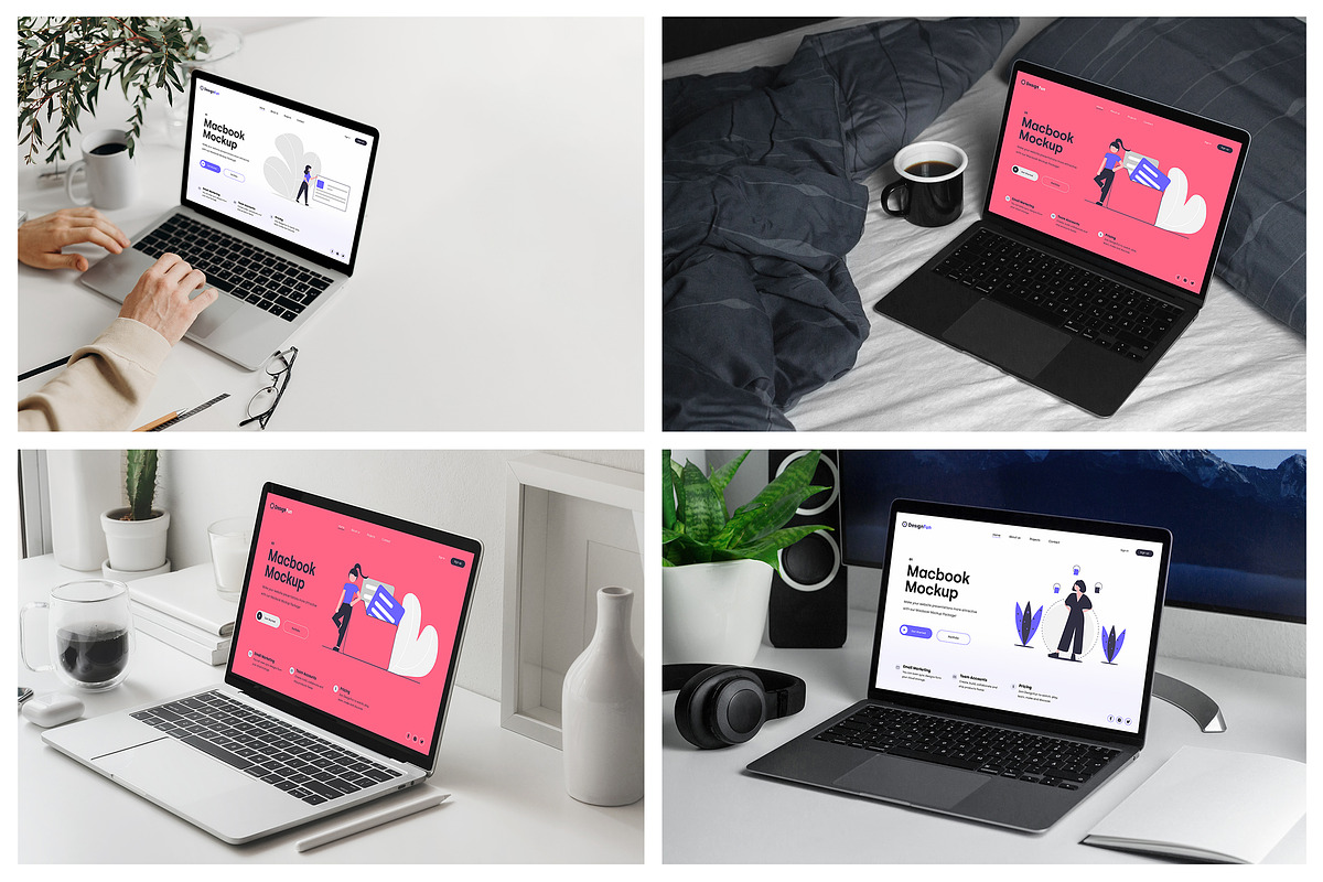 MacBook Mockups - Workspace Mockups, a Mac Mockup by Mr.Mockup™ (Photo 12 of 13)