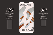 Organic masks templates, a Social Media Template by Walrus Darya (Thumbnail 2 of 7)